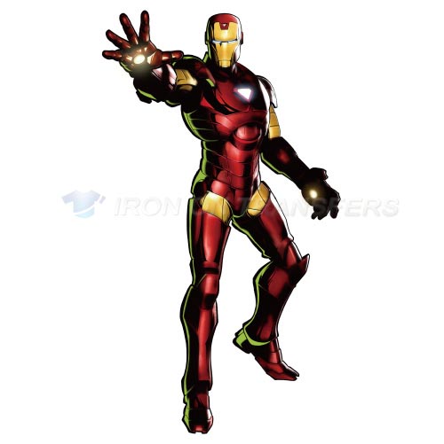 Iron Man Iron-on Stickers (Heat Transfers)NO.217